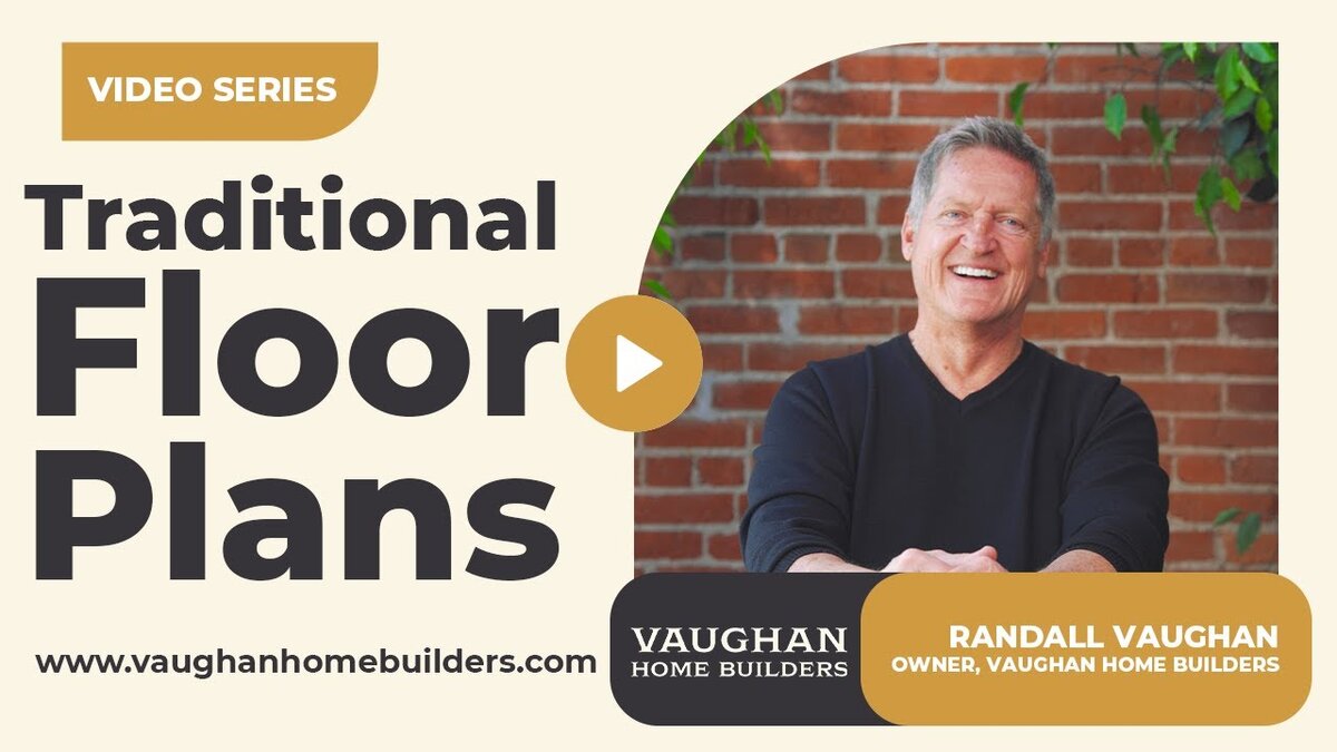 open concept and traditional floor plans