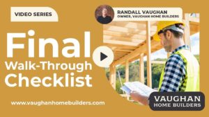 final walk-through checklist